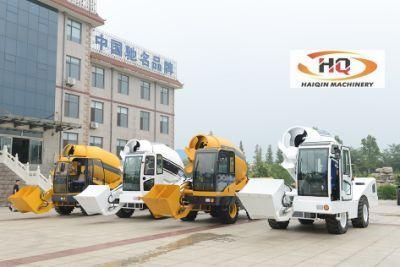 Strong Mobile Concrete Mixer (HQ400) with 4.0 M3 Concrete Output