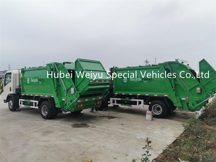 HOWO 6m3 Compactor Garbage Truck for Domestic Waste Collection