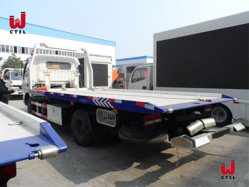 New Design HOWO 4X2 Tow Truck Wrecker with Cummins Engine