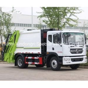 Dongfeng D9 New Cabin 12cbm Waste Compactor Garbage Truck