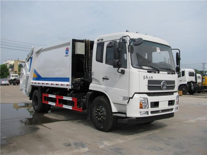 4X2 10000L to 12000L Rhd New Compression Garbage Waste Refuse Truck for Sale