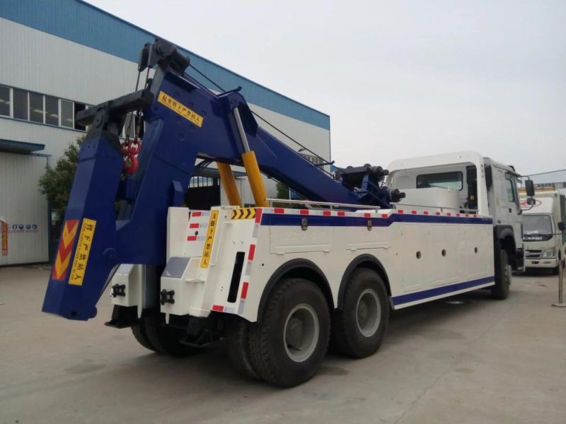 HOWO 6X4 20ton Tow Wrecker Truck Road Rescue Vehicle