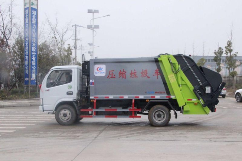 Dongfeng 4X2 5 Cubic Meters Waste Collector Truck Compressed Garbage Truck