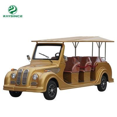 Electric Tourist Sightseeing Bus/ Electric Vintage Car with Metal Frame