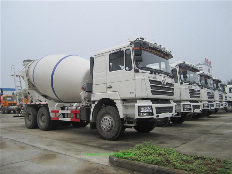 10 Wheels 6x4 10cbm Capacity SHACMAN Concrete Mixer Truck cement tansit truck concrete pump truck