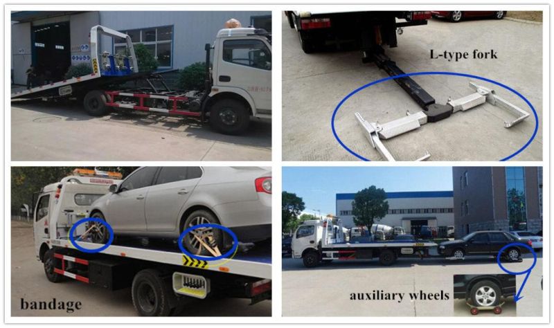 Road Wrecker Truck for 10 Tones Intergrated Tow Truck