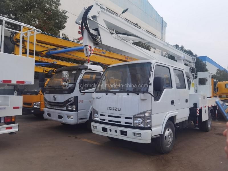 I Suzu Japan Brand 10m 12m 14m 16m Double Row High Aerial Working Truck