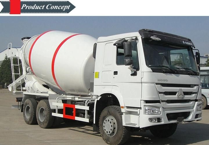 Jushixin 12m3 Sino-HOWO High Quality Concrete Mixer Truck, Special Truck/Tractor