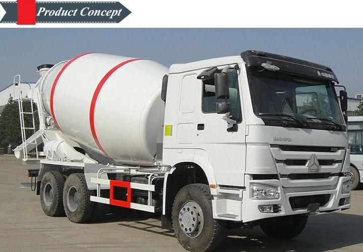 Jushixin 12m3 Sino-HOWO High Quality Concrete Mixer Truck, Special Truck/Tractor