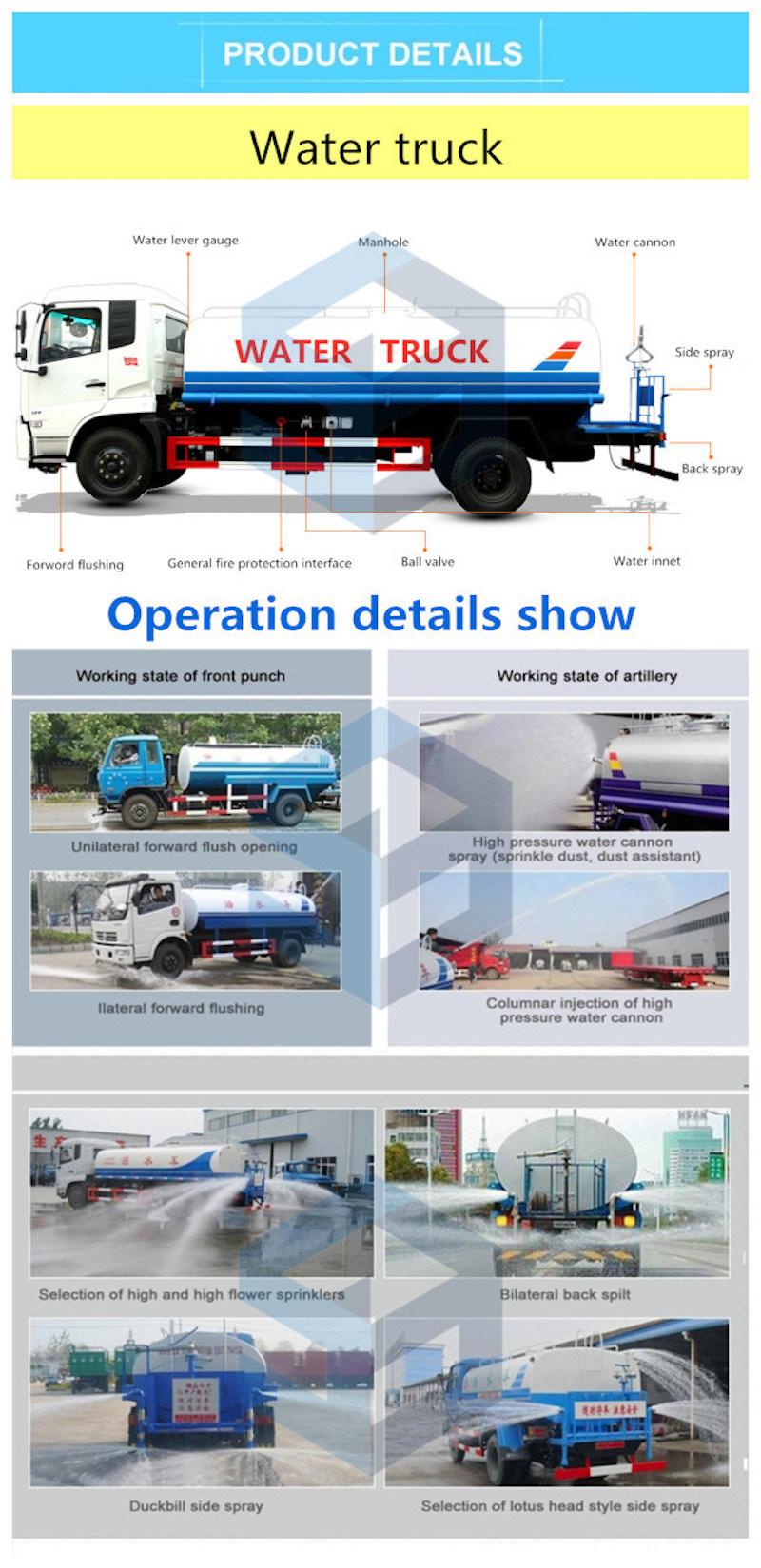 32000L Tanker Truck HOWO 8X4 Water Tank Truck