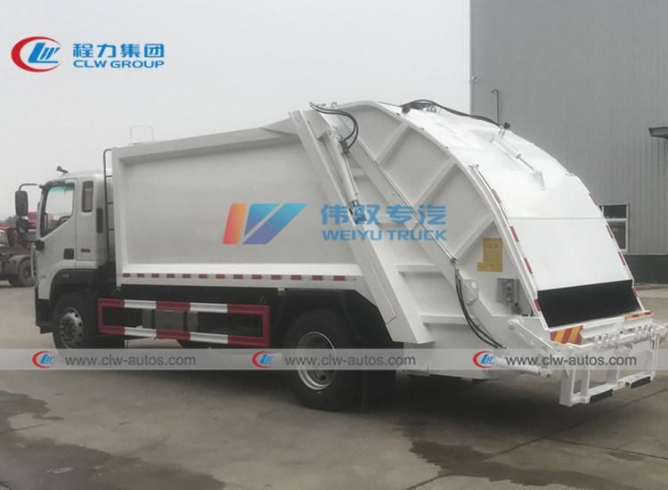 China Factory Price 4*2 Waste Garbage Truck 10, 000 Liters-12, 000 Liters Food Collection Refuse Truck