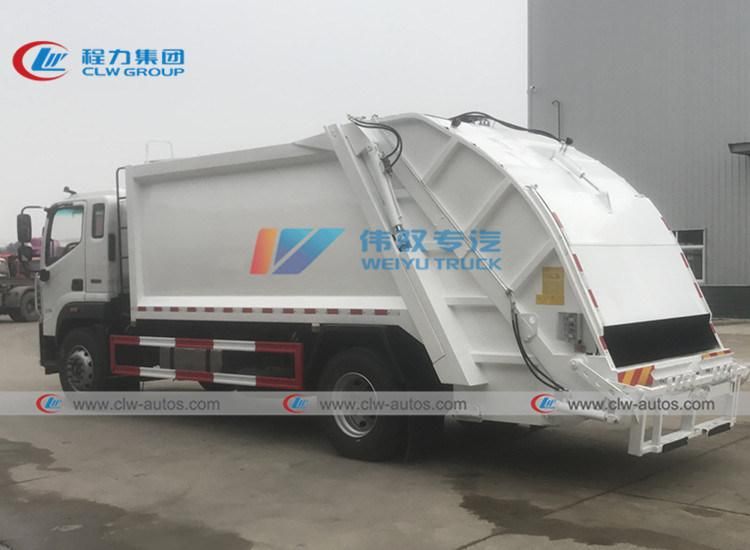 China Factory Price 4*2 Waste Garbage Truck 10, 000 Liters-12, 000 Liters Food Collection Refuse Truck