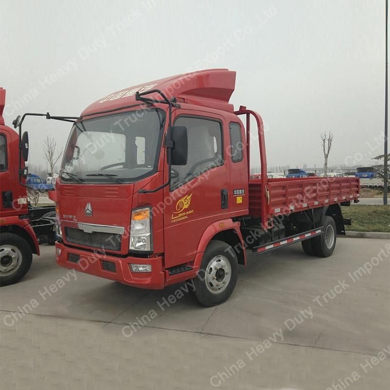 HOWO Light Duty Stake Cargo Truck for Sale