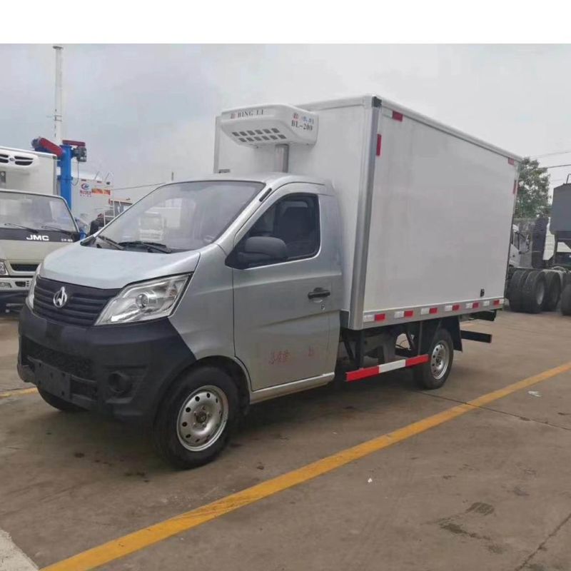 4*2 Changan Mini Refrigeration Truck, Refrigerator Van Truck, Mini Freezer Refrigerator Van Truck