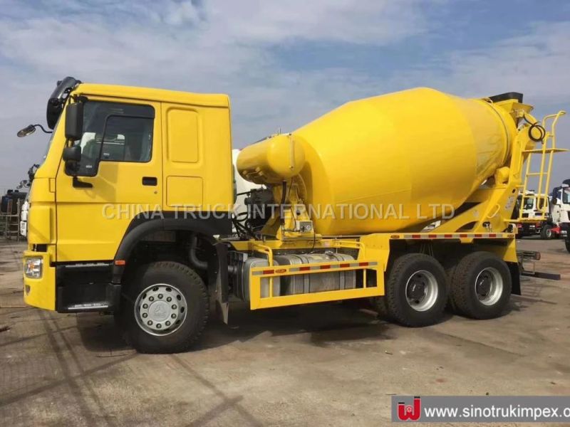 Sinotruk HOWO 6X4 Concrete Batching Vehicle Concrete Mixer Truck