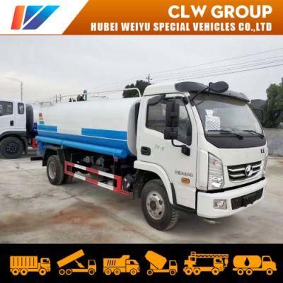 9m3/9000litres Water Tank Light Truck Sprinkler Low Price Spray Bowser Tanker