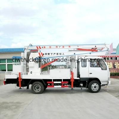 12m Folding Arm Aerial Platform Working Truck for Municipal Engineering