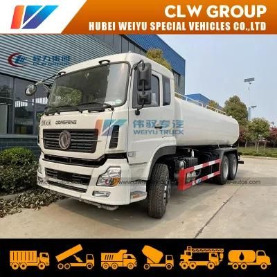 China Dongfeng 6*4 Road Cleaning Water Sprinkler Tanker Truck