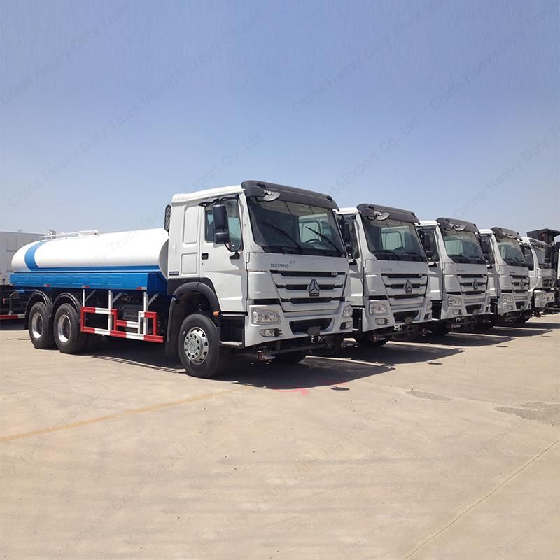 20000L HOWO 6X4 Water Tank 336HP Water Tanker Truck