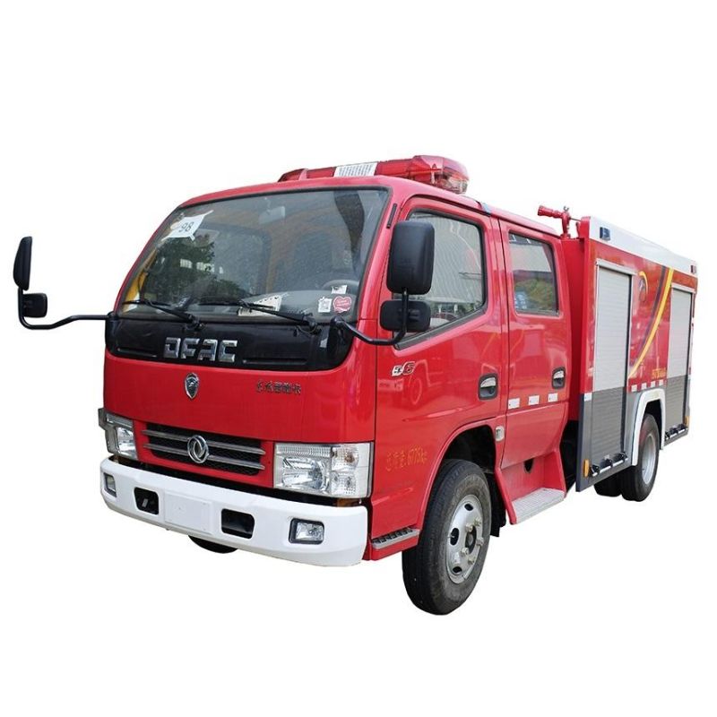 Dongfeng 3-Ton Firefighting and Rescue Service Vehicles, Fire Engine Truck with 3000 Liter Water Tanker for Rescuing Work