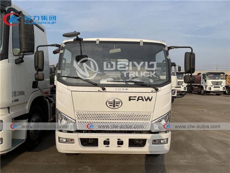 FAW 8000liters 8cbm 6tons 4X2 Compactor Garbage Truck Waste Collection Truck for Sale