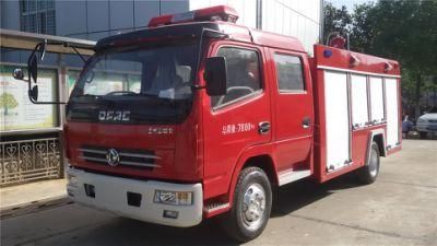 Dongfeng Mini Fire Rescue Vehicle Foam Water Fire Truck