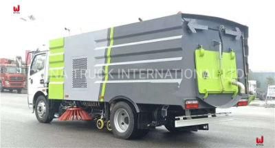 Cheap Price Dongfeng 4X2 6 Cbm Road/Street Sweeper Suction Truck