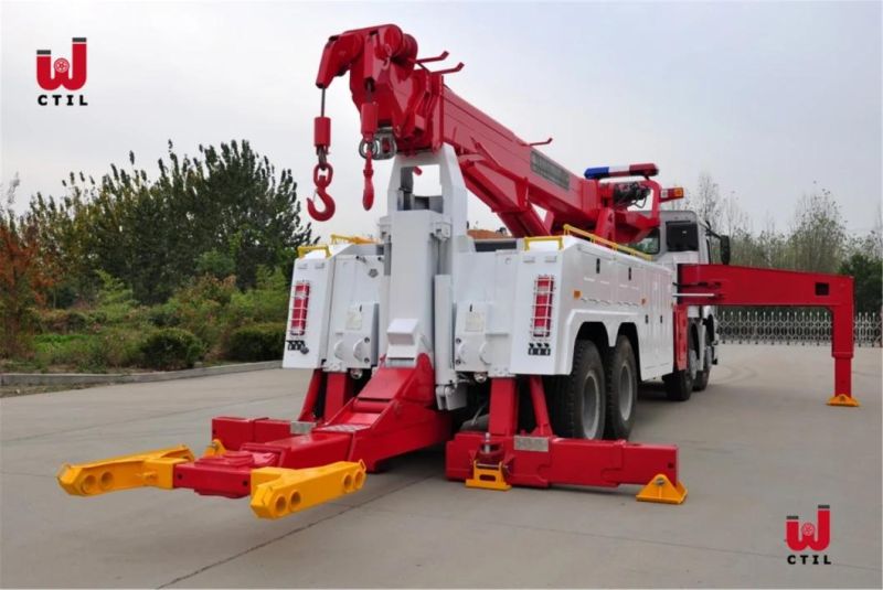 Heavy Duty Truck 40-50ton Road Rescue Towing Wrecker Truck