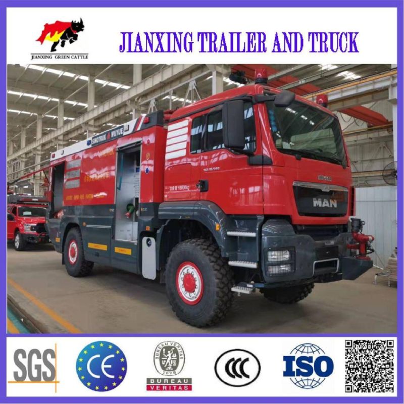 Sinotruk Fire Truck/Airport Fire Truck/Emergency and Rescue Fire Fighting Truck