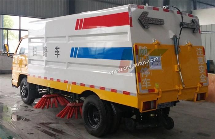 Jmc 5cbm Stainless Steel Road Sweeper Street Sweeper Vacuum Cleaning Machine Sweeper Truck