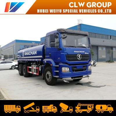 20000liters 20m3 20tons Shacman Water Transportation Tanker Truck Urban Cleaning Water Sprinkler Dust Control
