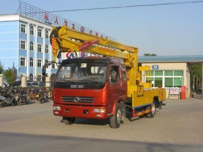 24m High Altitude Operation Aerial Platform Truck in 24metes Bucket Manlift Truck with Bucket Insulation Overhead Working