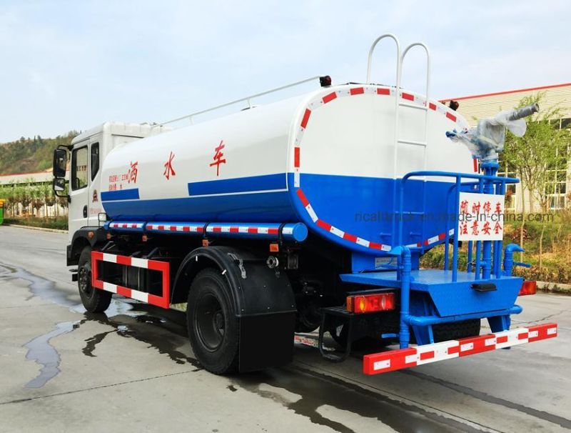 Dongfeng 4X2 Sprinkler 10cbm Stainless Steel Pure Water Tanker Truck for Sale