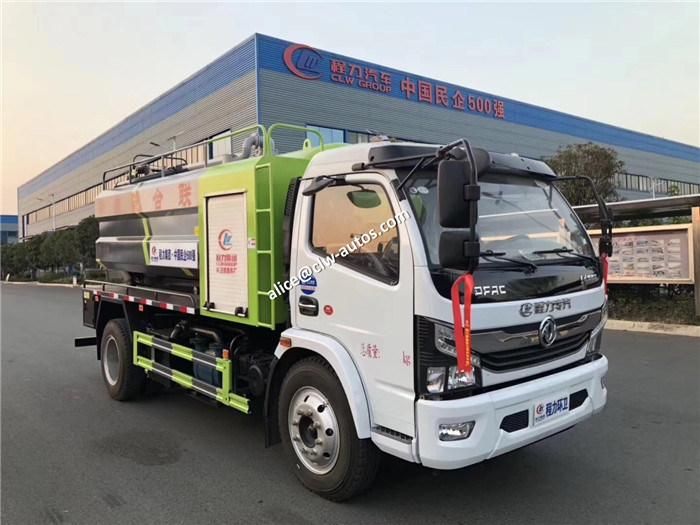Dongfeng Sewage Suction Truck High Pressure Cleaning Sewer Vacuum Truck for Sale