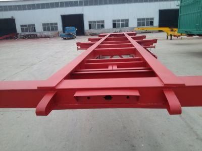 2 Axles 40feet Skeleton Semitrailer for Container Trailer Truck