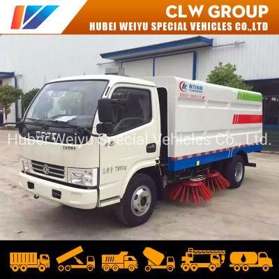 Dongfeng 5cbm Street Cleaning Truck 95HP Small Street Sweeper Truck for Vietnam