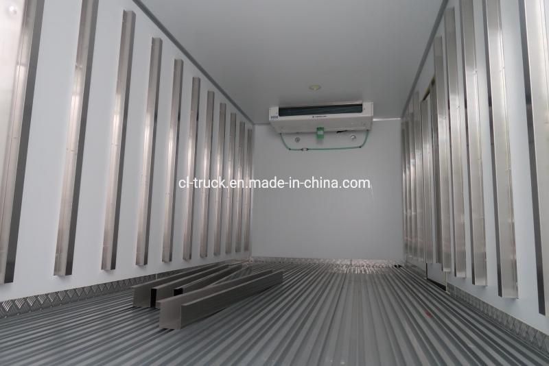 HOWO Foton Right Left Hand Drive Refrigerated Freezer Aumark 6tons 7tons 8tons Refrigerator Truck for Sale